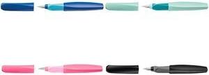 Produktbild Pelikan Füllhalter (Patronenfüllsystem) Twist® Füller für Rechts- und Linkshänder, Berry Pink, Feder (Berry Pink, 1 x)
