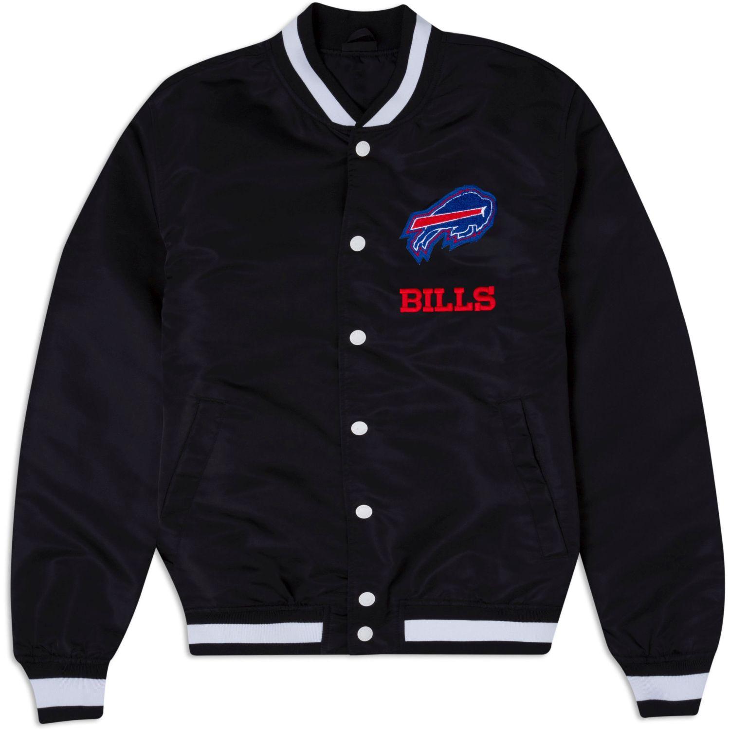 New Era, Herren, Jacke, College Jacke - LOGO SELECT Buffalo Bills - M (M), Schwarz, M