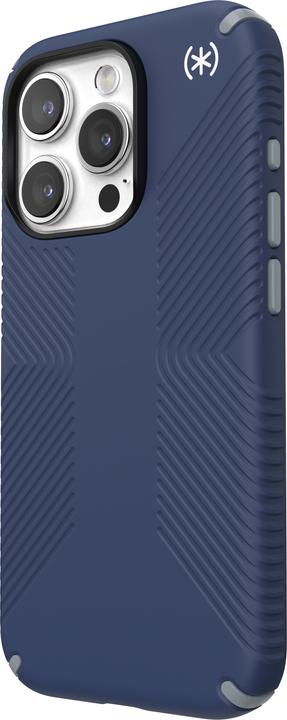 Actual product image speck Presidio2 Grip for iPhone 15 Pro Hulle MagSafe Back Cover Blue (Apple iPhone 15 Pro)