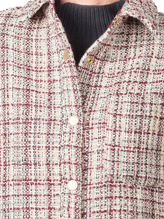 Immagine prodotto Scotch & Soda Glitter Tweed Shirt Jacket Ecru Lurex Melange (M)