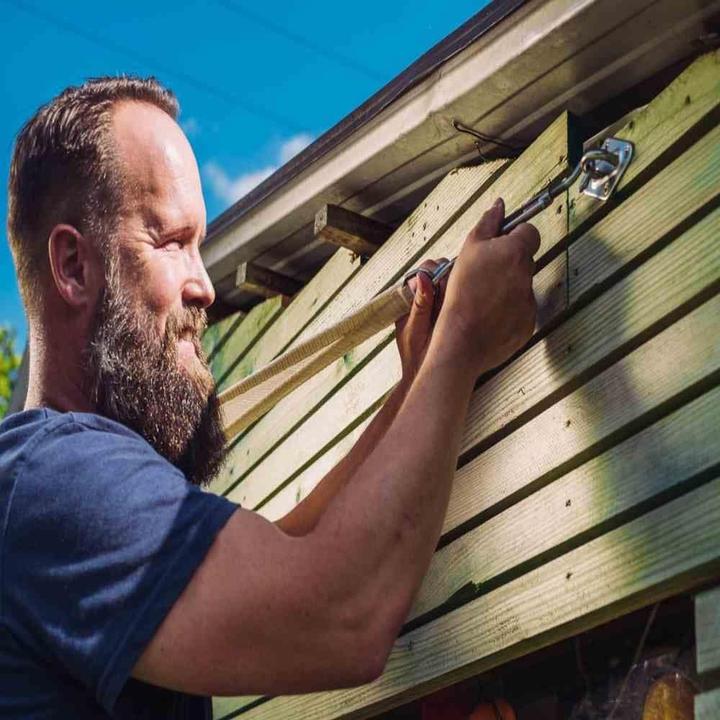 Actual product image Siena Garden Solino Set 3-corner 3.6 Ecru 3, 6x3, 6X, 3, 6m, incl. accessories (360 x 360 cm)