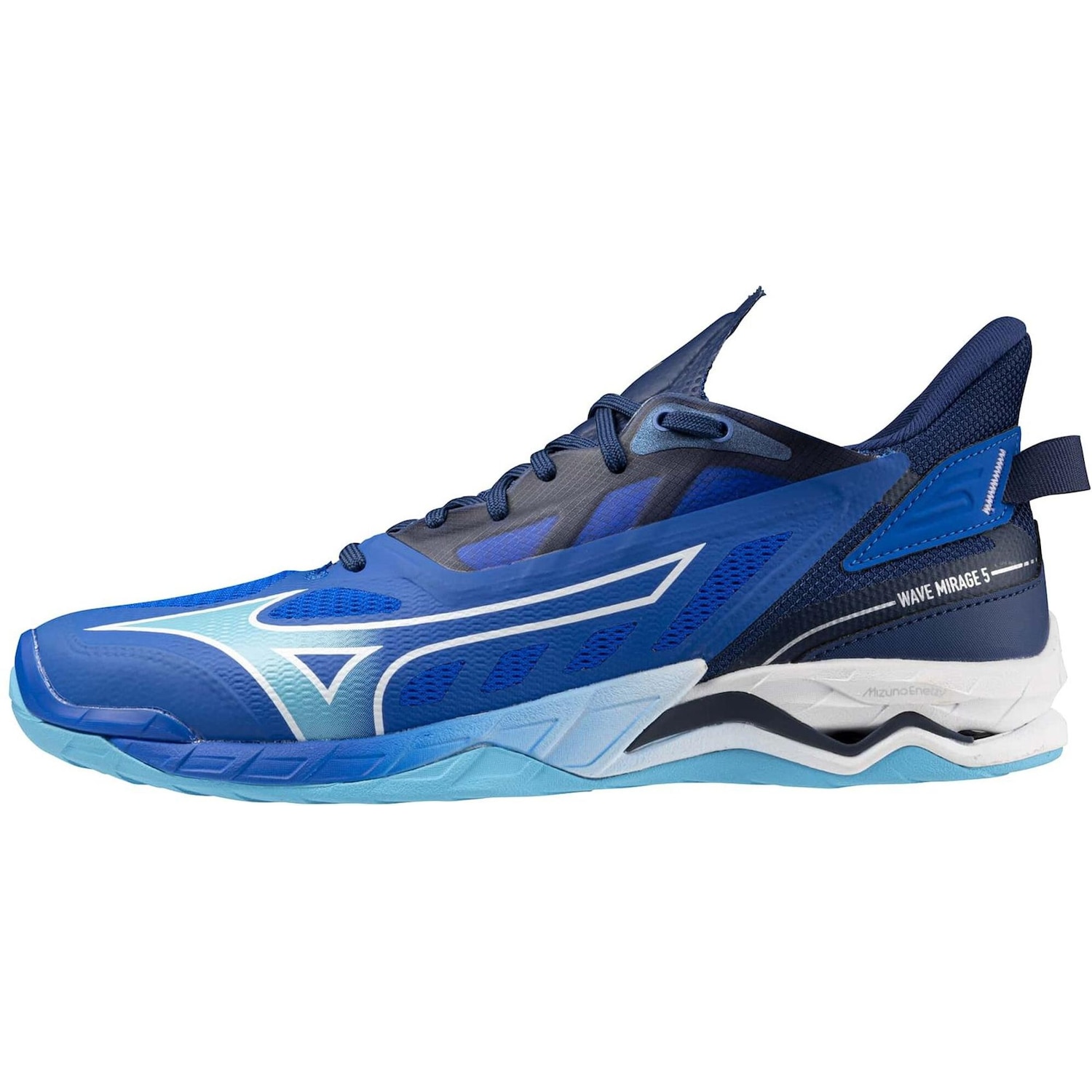 Mizuno, Unisex, Hallenschuhe, Wave Mirage 5 (39), Blau