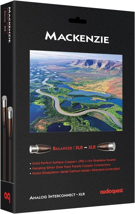 Produktbild Audioquest Mackenzie XLR Kabel - 0,75m (0.75 m, XLR)