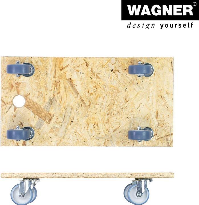 Produktbild Transportroller aus OSB-Platte (250 kg)