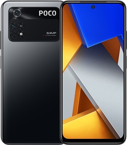 Produktbild Xiaomi Poco M4 Pro (128 GB, Power Black, 6.43", Dual SIM, 64 Mpx, 4G)