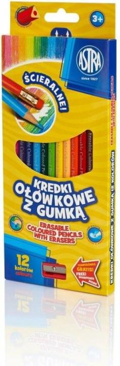 Produktbild Astra Dreieckige Buntstifte 12 Stück (12x)