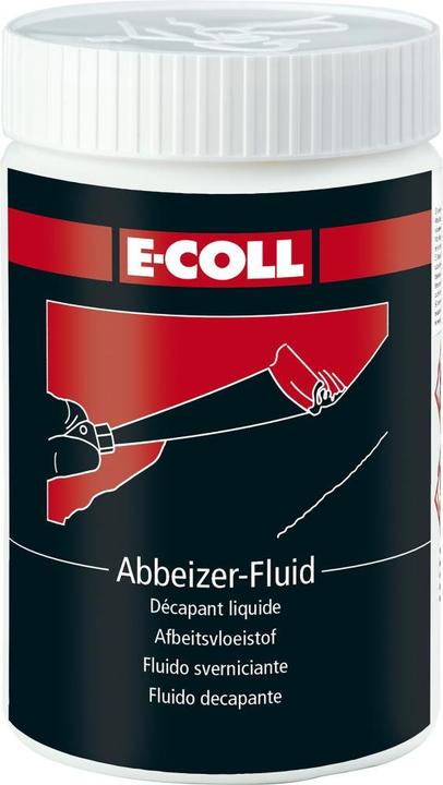 Actual product image E-coll Paint stripper fluid 1kg tin