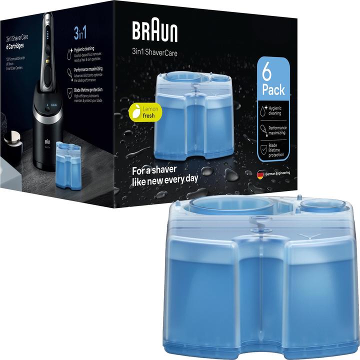 Braun 3-in-1 ShaverCare (6x)