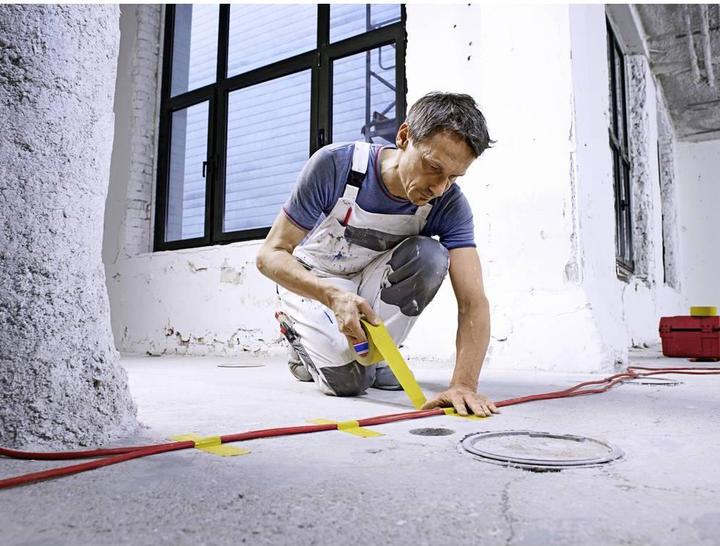 Actual product image tesa Concrete tape yellow 50m:48mm (48 mm)