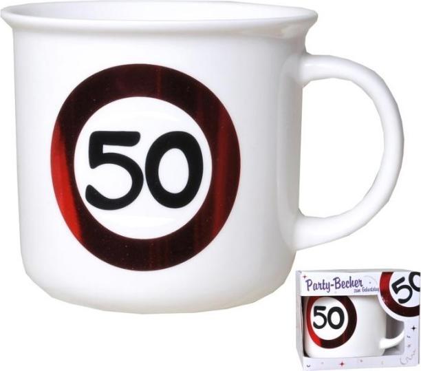 UdoS Becher Jahreszahl "50"