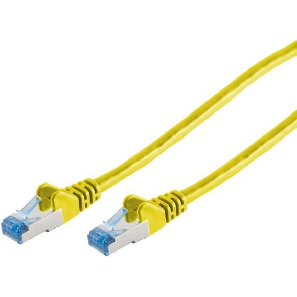 Shiverpeaks S/CONN maximum connectivity Netzwerkkabel-Patchkabel, cat 6A, S/FTP, PIMF, gelb, 3,0m (S/FTP, CAT6a, 3 m), N...