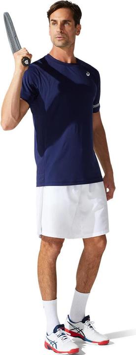 Actual product image ASICS Performance Court M Ss Tee Men Peacoat (S)