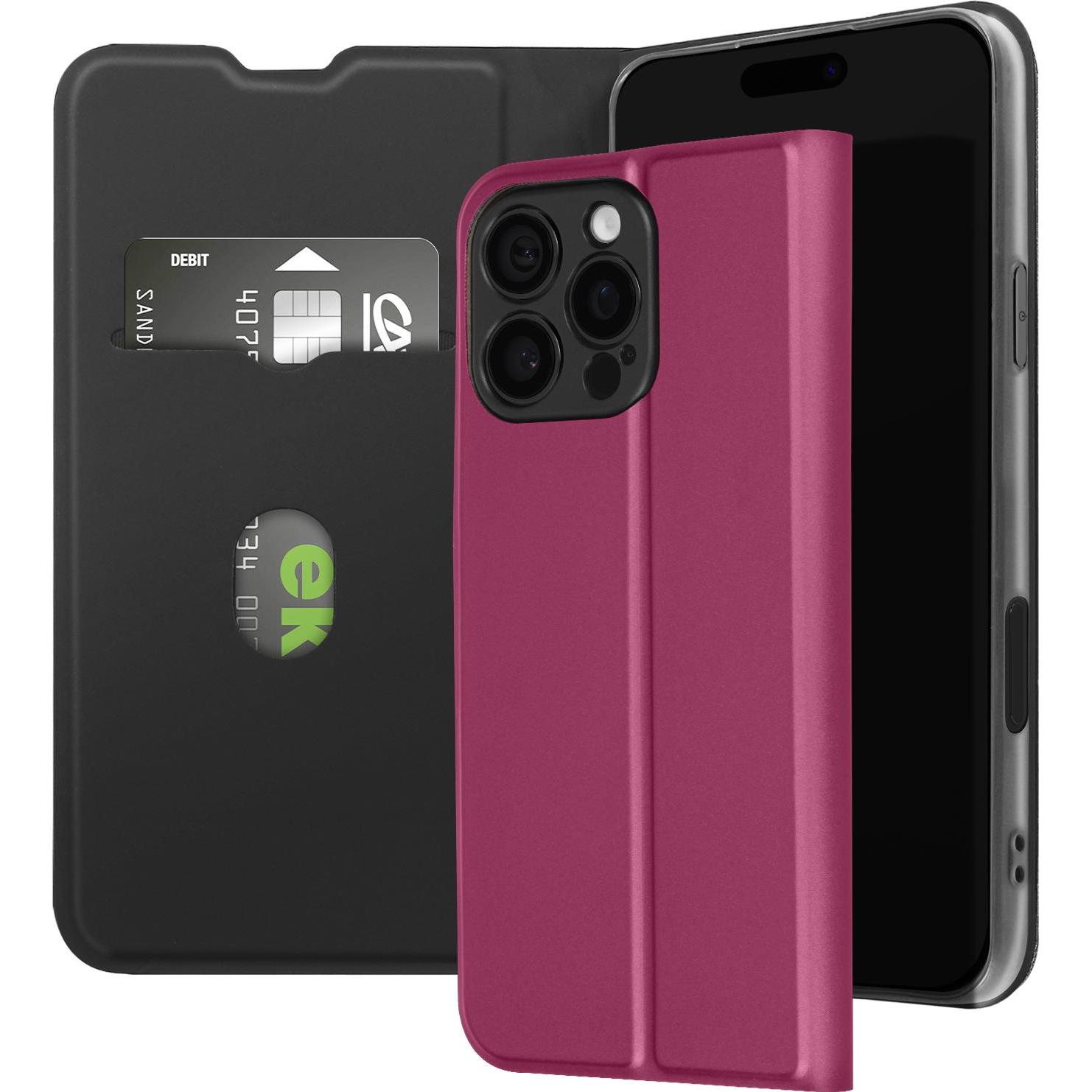 Avizar VelvetGuard Cover (Apple iPhone 16 Pro), Smartphone Hülle, Rot