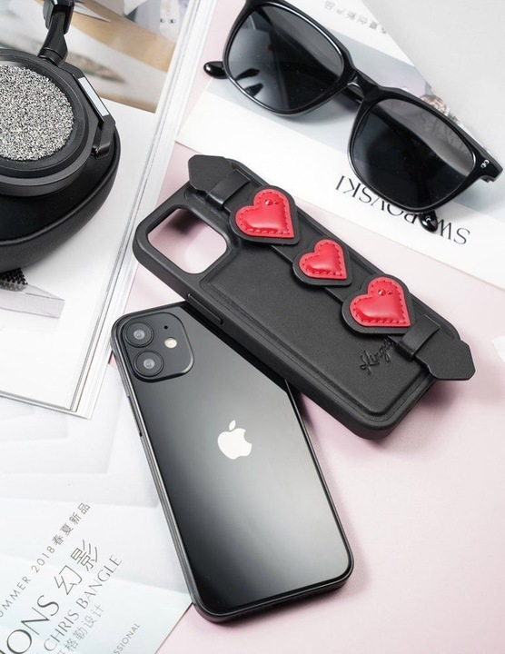 Produktbild Kingxbar The Sweet Series case is decorated with original Swarovski crystals for iPhone 12 Pro Max blue (Apple iPhone 12 Pro Max)