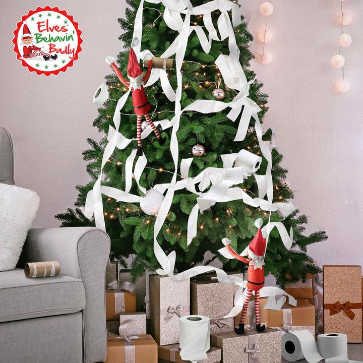 Image du produit Colorbaby Elves Behavin' Badly Elvie crossbar Elfo doll 30cm