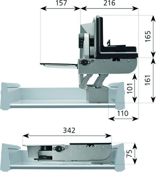 Produktbild Dr. Ritter Einbau-Allesschneider AES 72 SR