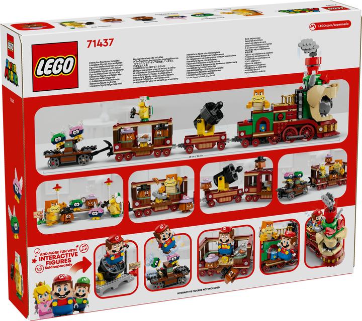 Actual product image LEGO The Bowser express train (71437, LEGO Super Mario)