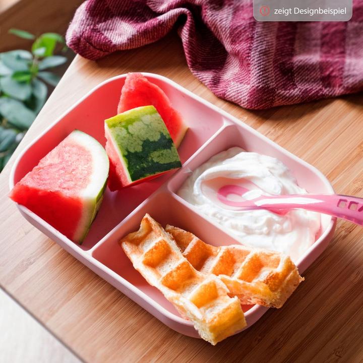 Actual product image Beaba plate + spoon