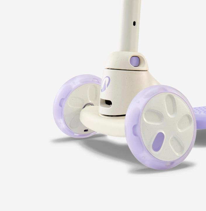 Image du produit Oxelo Trottinette enfant 3 roues, B500 lavander
