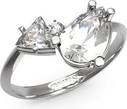 Actual product image Guess - Charming steel ring with Wonderlights crystals JUBR04418JWRH - Circuit: 52 mm (52)