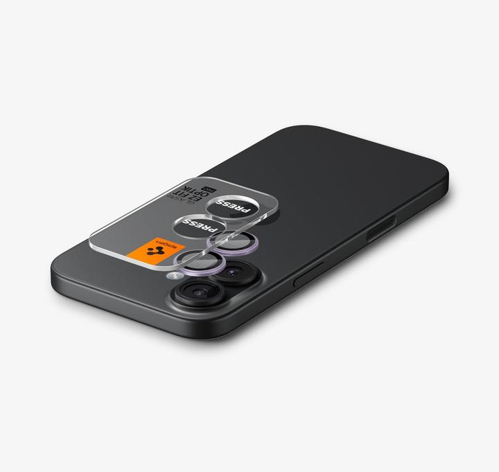 Immagine prodotto Spigen Glass tR EZ Fit Optik Pro 2 Pack (2 Pezzo/i, Apple iPhone 16 Plus, Apple iPhone 17, Apple iPhone 16)