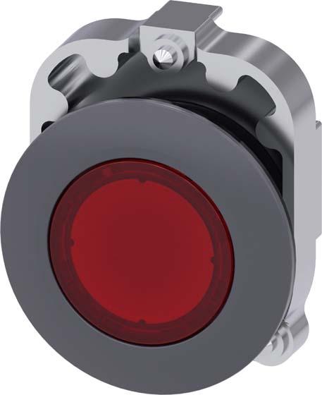 Siemens Ill pushbutton as indicator light red