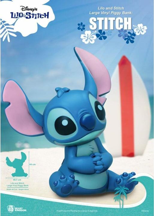Actual product image Beast Kingdom Salvadanaio Stitch Statua XL 44cm