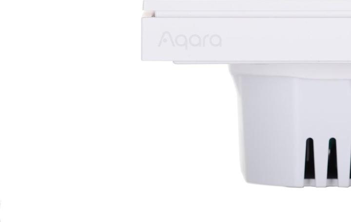 Actual product image Aqara Smart Wall Switch H1 White With Neutral, Single Rocker (Zigbee)