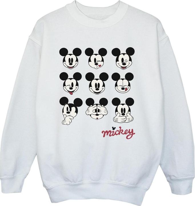 Produktbild Disney Mickey Mouse Many Faces Sweatshirt Jungen (140, 146)