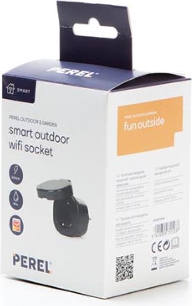Actual product image Velleman Smart Outdoor Wifi Socket - Schuko