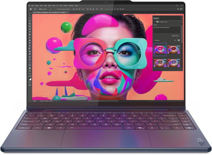 Lenovo Yoga 9 2-in-1 Aura Edition (14", Intel Core Ultra 7 258V, 32 GB, 1000 GB, CH)