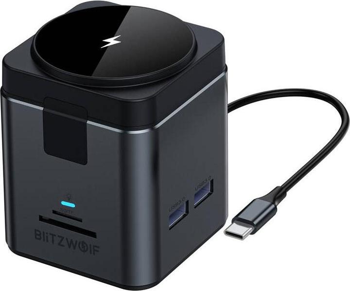 BlitzWolf 9in1 docking station BW-TH17 + 15W charger (USB-C)