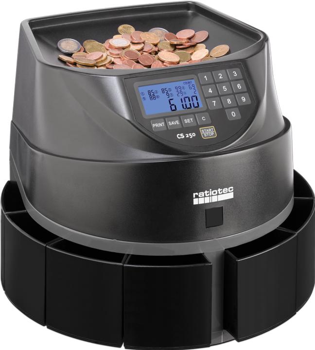 Actual product image ratiotec Coinsorter CS 250 (Coin counter)