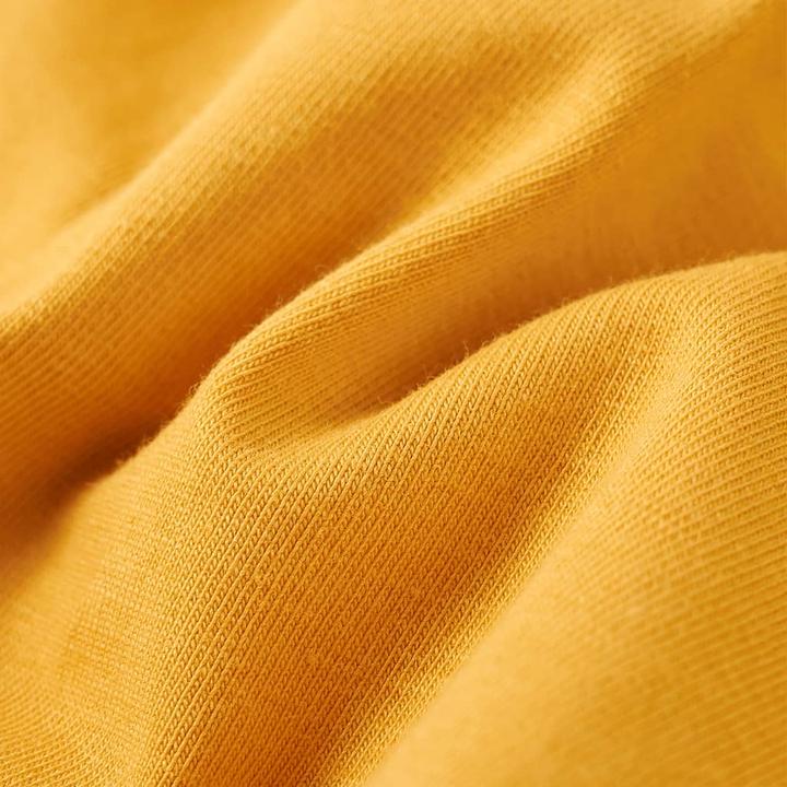 Immagine prodotto vidaXL Camicia da bambino a maniche lunghe ocra scuro 92,Materiale: 95 % cotone (92)