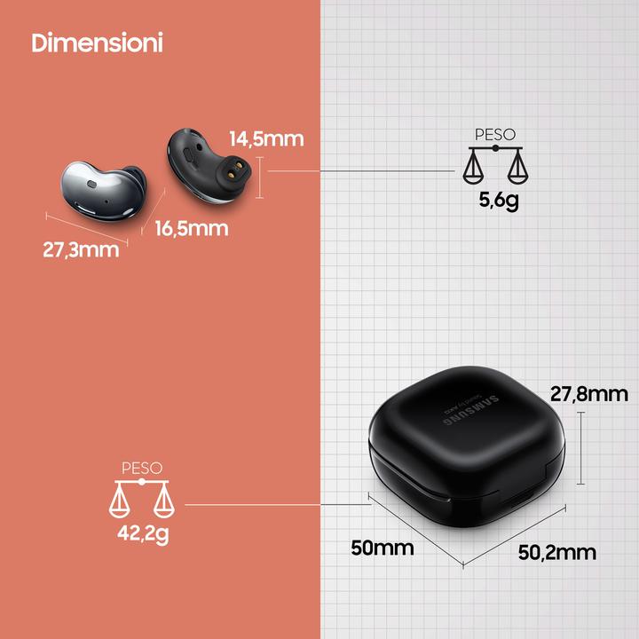 Actual product image Samsung Galaxy Buds Live (ANC, 4.50 h, Wireless)