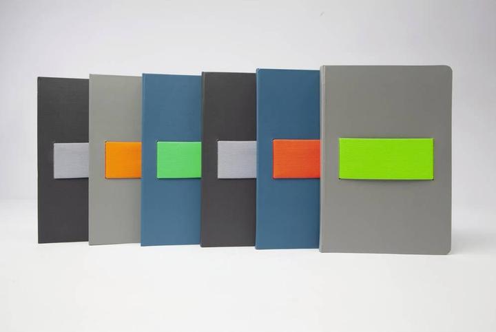 Immagine prodotto Sigel Notizbuch A5 Linescape dunkel-/hellgrau (A5, Righe, Copertina rigida)