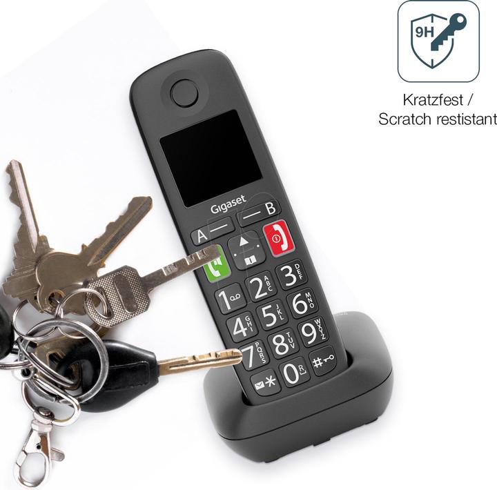 Produktbild Dipos Anti-Shock Displayschutz Matt 9H (1 Stück, Gigaset GS290)