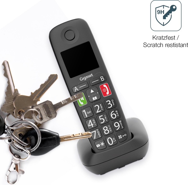 Produktbild Dipos Anti-Shock Displayschutz Matt 9H (1 Stück, Gigaset GS290)