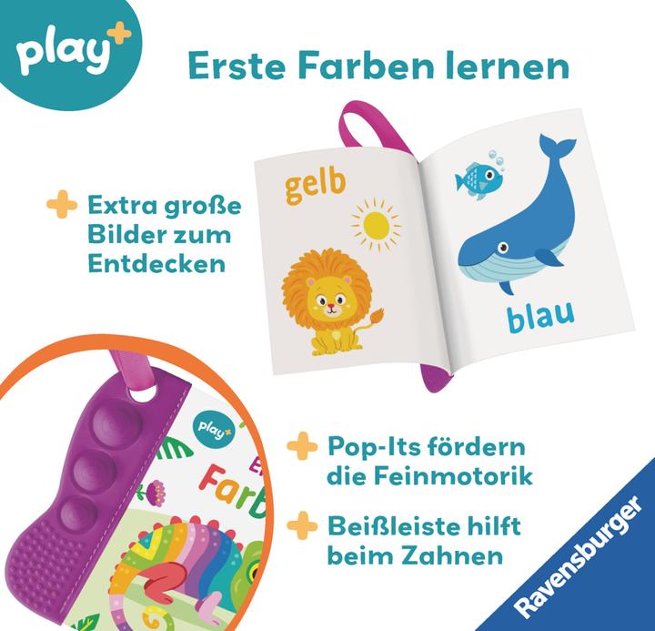 Actual product image Ravensburger play+ flip&pop: First colours (German)