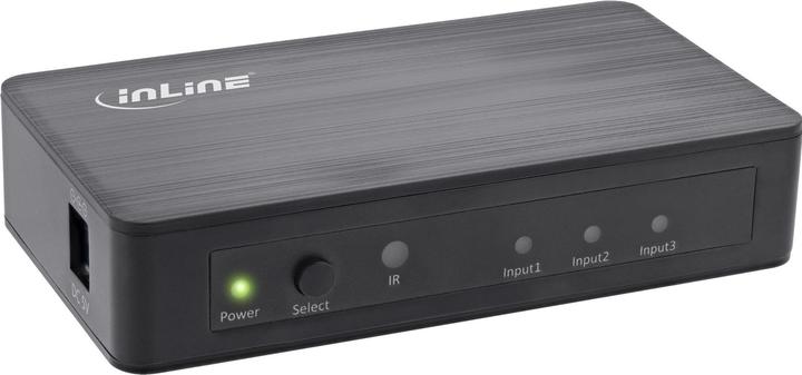 Image du produit InLine ® Commutateur HDMI, 3x, 4K2K@60Hz, HDCP 2.2