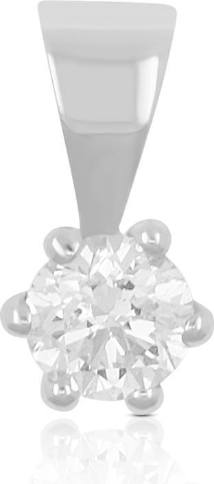 Produktbild Muau Anhänger (Weissgold 750 Diamant 0.02ct. 9x5mm)