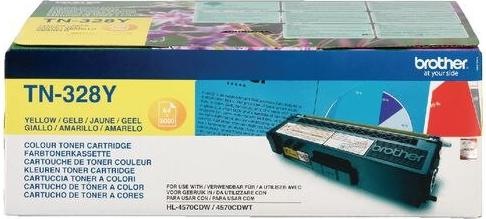 Actual product image Brother Tn-328y (Y)
