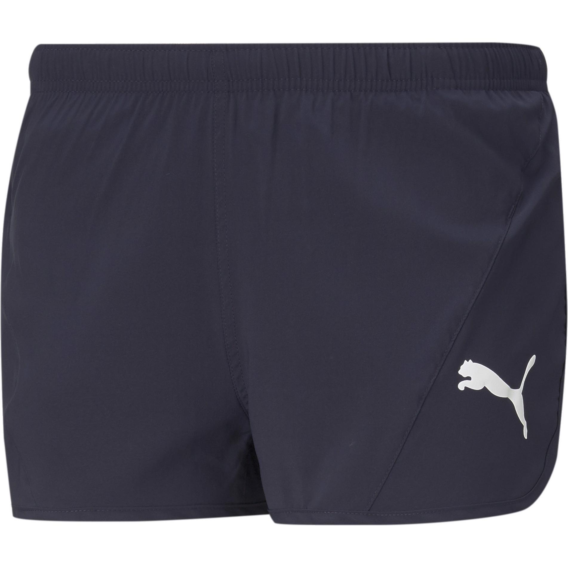 Puma, Damen, Sporthose, Cross the Line Split Short W-520351 (XXL), Blau, XXL