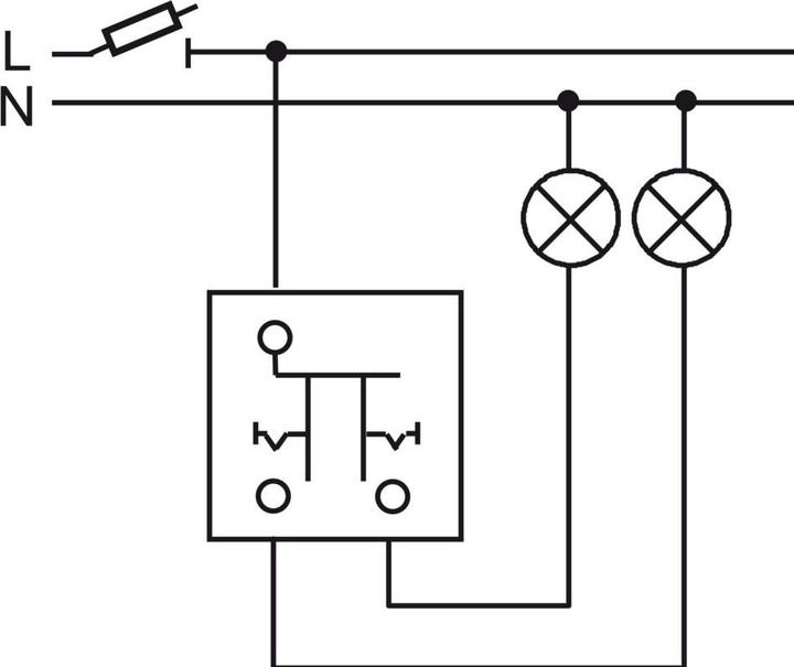 Actual product image Busch-Jaeger Busch Jaeger series switch insert porcelain 2002/5 UJ-64 (1012-0-2161)