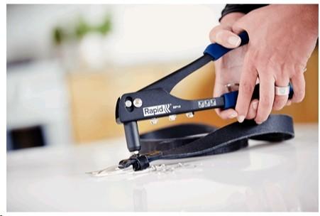 Actual product image Rapid RP10 blind rivet pliers + 100 rivets (30 mm)