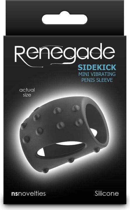 Actual product image NS Novelties renegade sidekick black