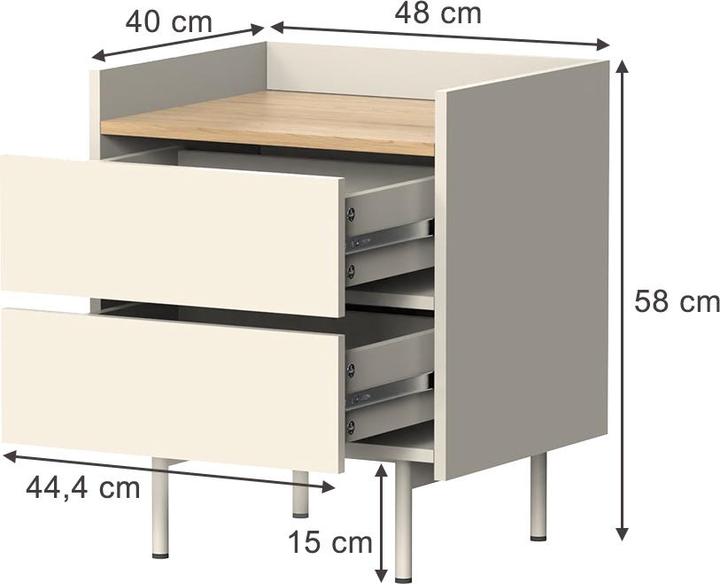 Produktbild Vichy Velina (48 x 40 x 58 cm)