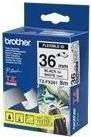 Produktbild Brother Flexitape lamin. schwarz/weiss TZe-FX261 zu PT-550 (4 cm, Schwarz)