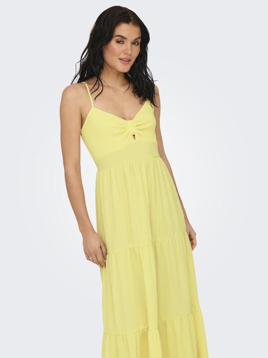 Image du produit JdY Locker geschnitten V-Ausschnitt Schmale Träger Langes Kleid Kleid (XS)