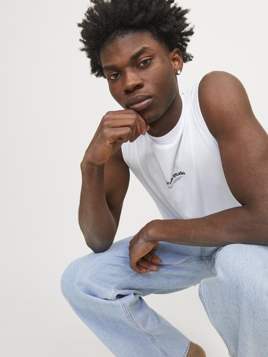 Actual product image Jack & Jones Printed round neck tank top Tank top (L)